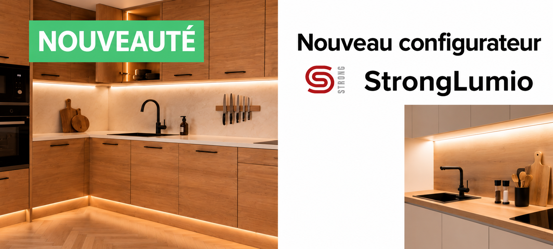 Découvrez notre nouveau configurateur d’éclairage LED sur mesure
