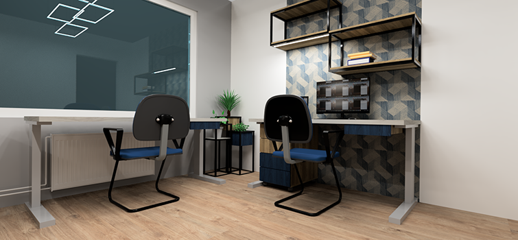 Bureau pour de longues journées et nuits