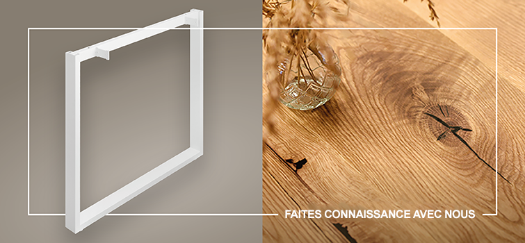 Table représentative sur piétements Strong