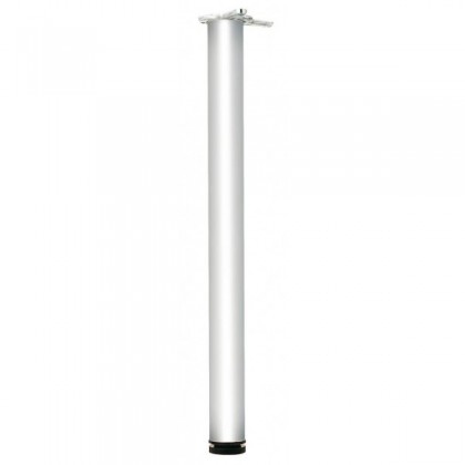 Pied de table 710/60 mm aluminium anodisé