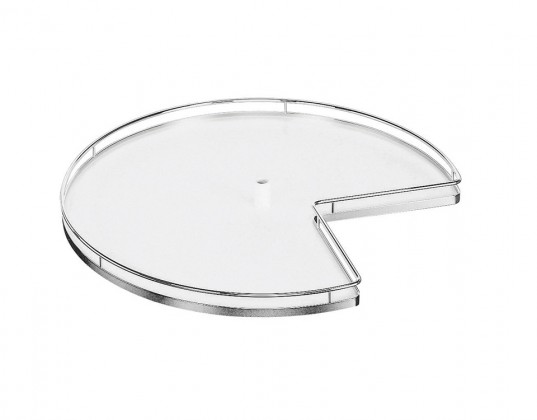 KES 260549 carrousel 270°, étageres d'angle, Arena Classic, 900mm, 3/4, chrome/b