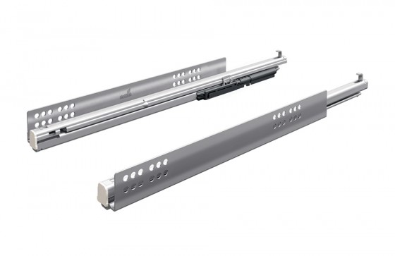 HETTICH 9243687 Atira coulisse a sortie totale, Quadro V6, 350mm/10kg, cotés 18m