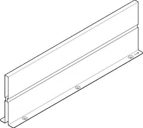 BLUM Z46L570S cloison Intivo 600 blanc
