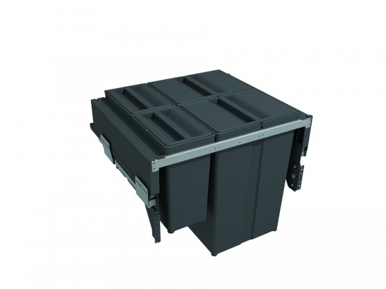 GOLLINUCCI trieur 580 Plusline 600mm 2x29l+2x8l gris