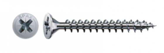 SPAX vis a bois 4x17mm tete fraisée PZ W 4C MH