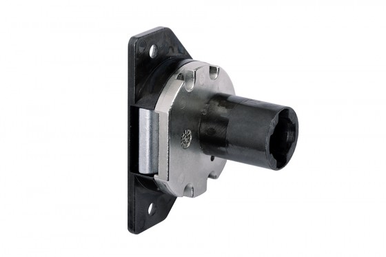 LEHMANN Serrure 416-22 pour stores P4 droite noir