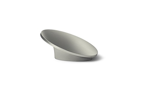 HETTICH 9190445 Bouton AMISIA 65/32 mm inox imitation