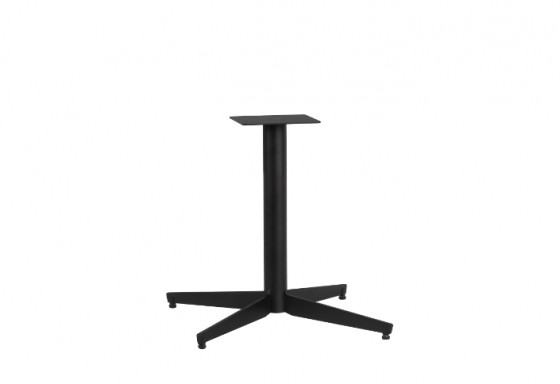 MILADESIGN pied de table central bas STK 3702 argent MILADESIGN pied de table central bas STK 3702 argent
