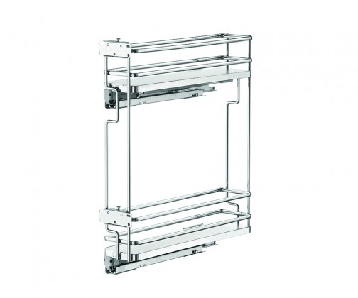 VIBO Galaxy, panier latéral, 150mm, blanc, gauche VIBO Galaxy, panier latéral, 150mm, blanc, gauche