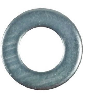 Sous-couche précise M6 DIN 125 zinc blanc