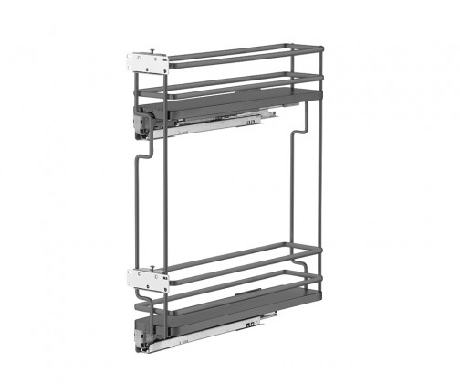 VIBO Galaxy, panier latéral, 200mm, anthracite, gauche VIBO Galaxy, panier latéral, 200mm, anthracite, gauche