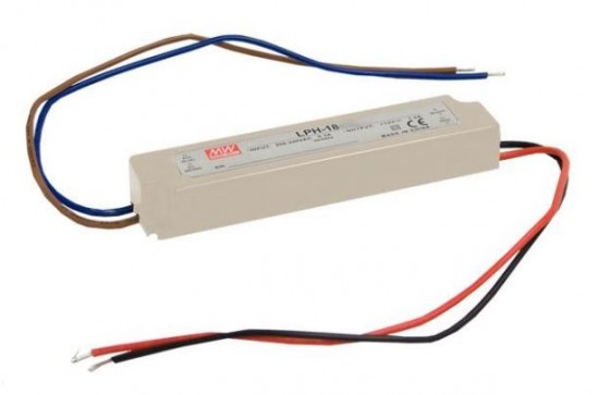 Alimentation électrique MEAN WELL LPH-18-24, 24V, 18W, IP67