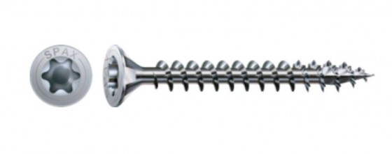SPAX vis a bois 5x40 tete fraisée TXS,W,4C MH