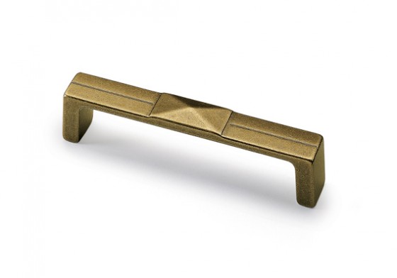 HETTICH poignée Luro 138/128 mm, doré ancien