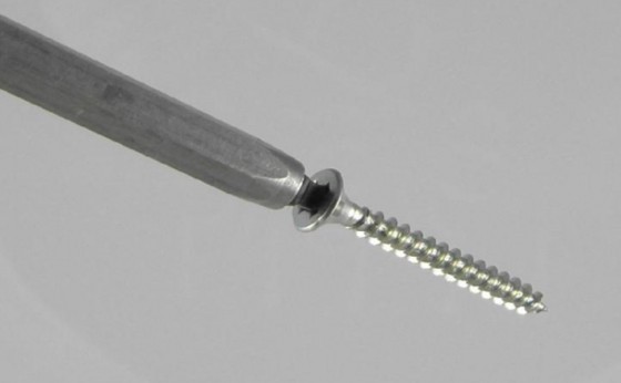 UNIQUADREX Vis a bois 4x40mm tete fraisée zinc blanc