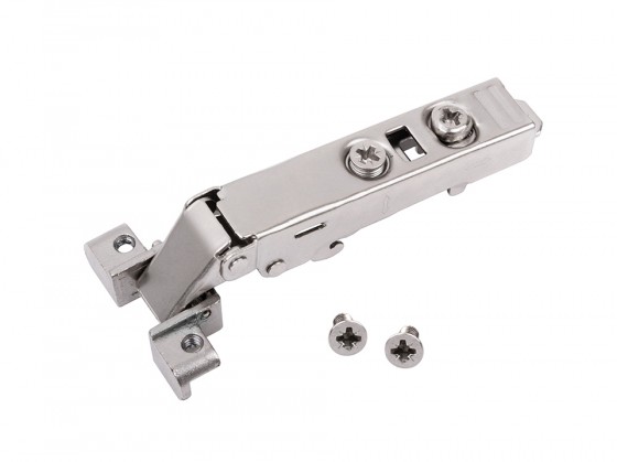 StrongHinges S3 charniere clip alu avec amortisseur, excentrique, vis incl.