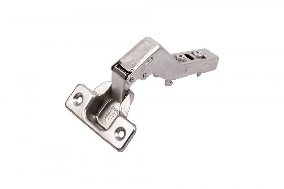 StrongHinges S3 Charniere clip angle 45°, avec amorti, excentrique, vis a bois