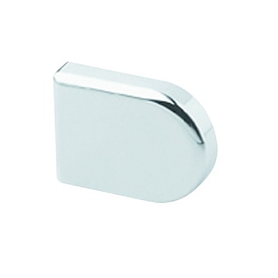 BLUM 84.4120 capuchon extérieur charniere, verre percé, forme "D", chrome brilla BLUM 84.4120 capuchon extérieur charniere, verre percé, forme "D", chrome brilla
