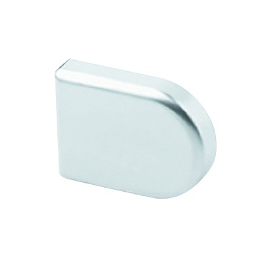 BLUM 84.4120 capuchon extérieur charniere, verre percé, forme "D", nickel mat