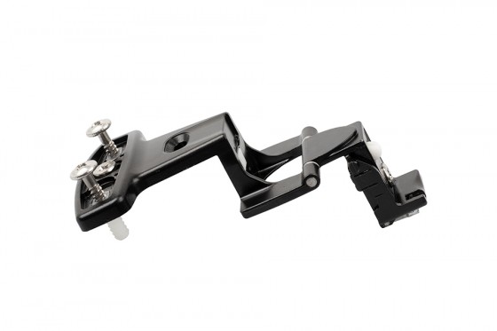 HETTICH 9072547 Selekta Pro 2000 cintre S19/15 cheville ressort noir