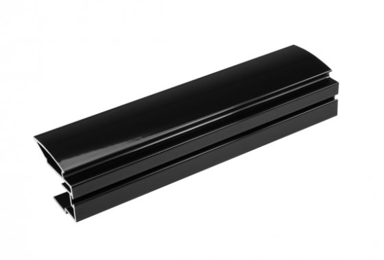 SEVROLL 05152 Alfa II profil de poignée 16/18mm 2,7m noir brillant