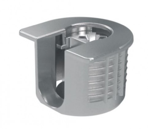 SE52 Excentrique d'étagere 20x14mm nickel argenté