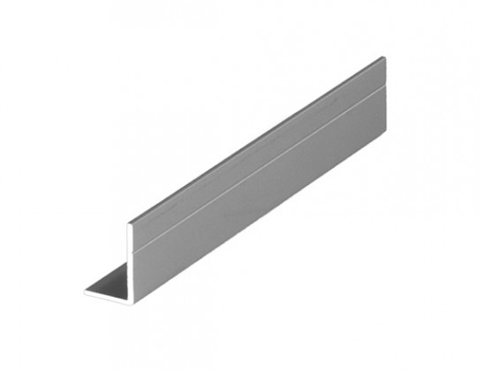 SEVROLL 00103 équerre Mini 17x11mm 2,35m argenté