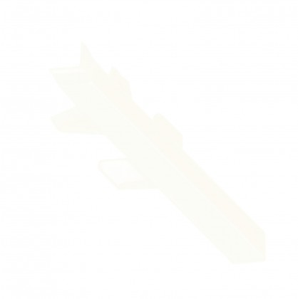 TL Krono angle extérieur 90° blanc