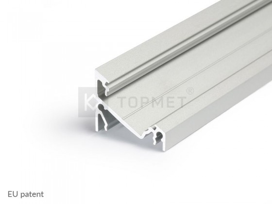StrongLumio profilé LED Corner 14 alu anodisé 2000mm