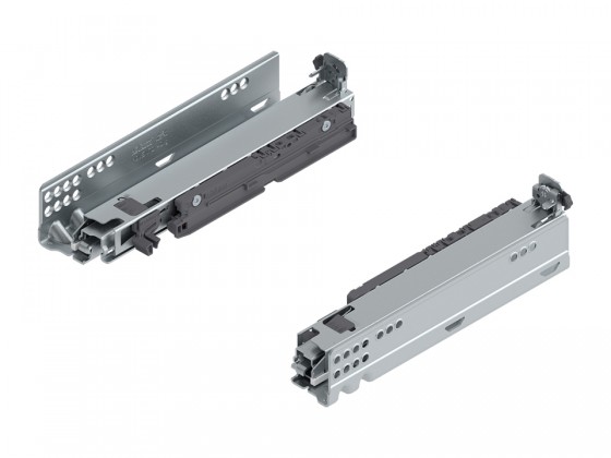 BLUM 760H2500S Movento, coulisse a sortie totale 250mm/40kg, Blumotion/TOB