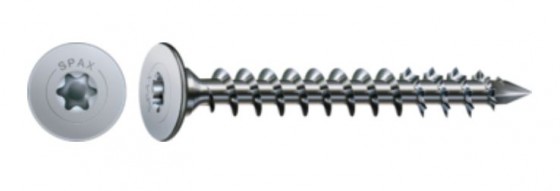SPAX vis a bois 3,5x40 tete plate T20