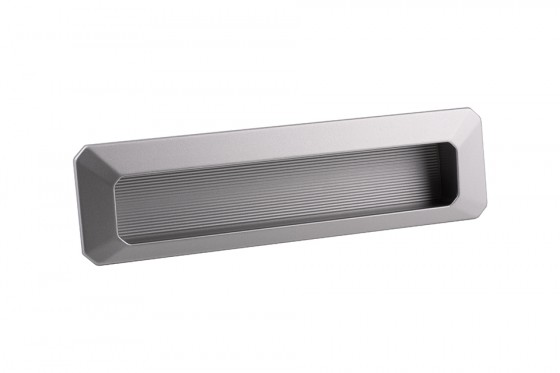 TULIP Poignée encastrée Carpi 128 nickel mat