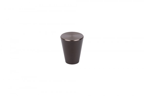 TULIP Bouton Conique brun mat
