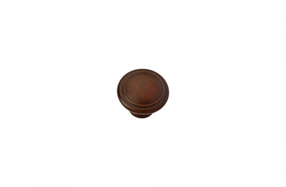 Marella Design bouton Columnae 30 cuivre ancienne foncée