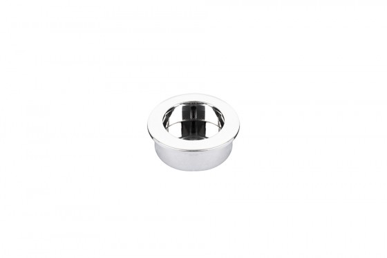 TULIP poignée Ring chrome brillant