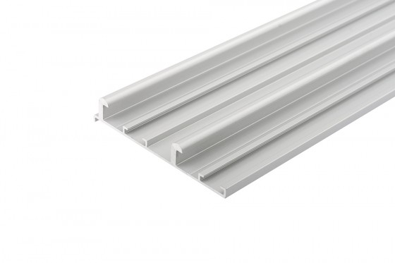 StrongLine Planio guidage supérieur 2m alu argenté anodisé