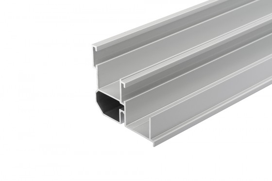 StrongLine Planio guidage inférieur 3m alu argenté anodisé