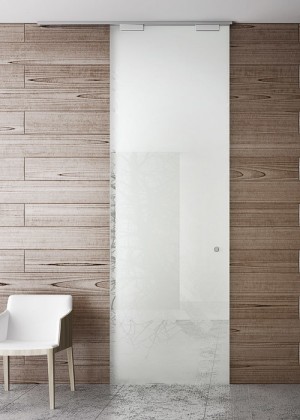 K-TERNO Vetro 40 ensemble de ferrures pour portes en verre 120kg/12-12,7mm avec