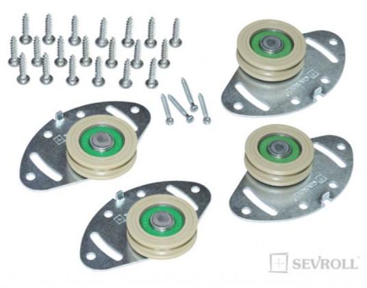 SEVROLL 10199 Micra C ensemble de ferrures pour 1 vantail