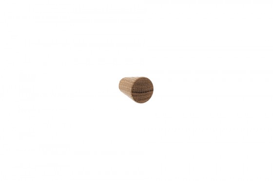 TULIP Bouton Taper chene vernis + vis