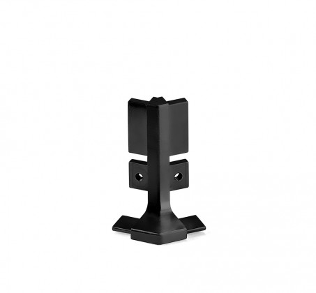 TULIP Gola coin extérieur profil J porte métal noir mat