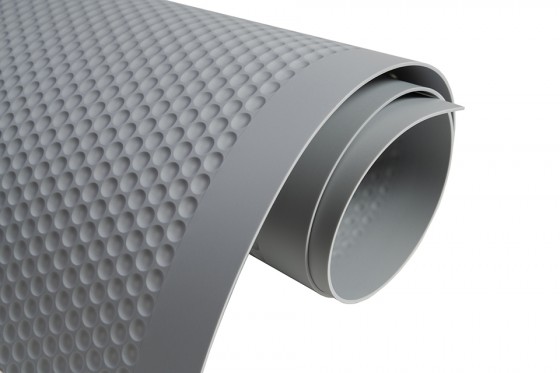 Sous-couche Aqua-Non Topsoft 1200x600mm argenté-gris Sous-couche Aqua-Non Topsoft 1200x600mm argenté-gris