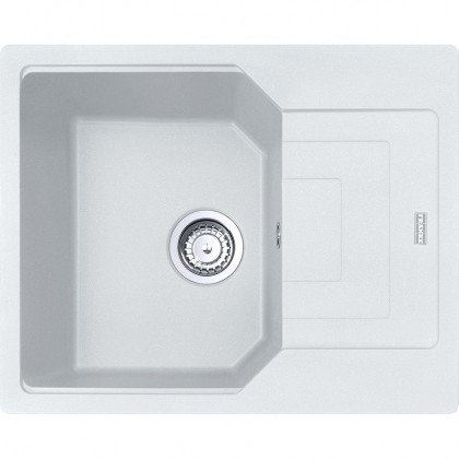 FRANKE évier UBG 611-62 620x500mm blanc led