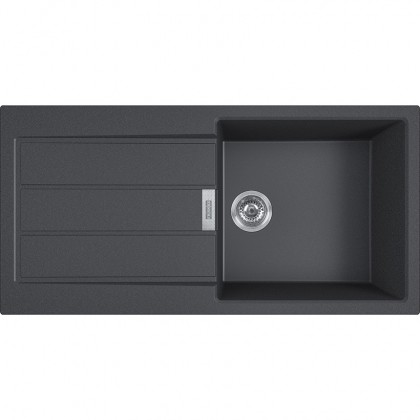 FRANKE évier S2D 611-100 1000x500mm noir