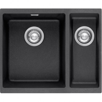 FRANKE évier SID 160/2 560x440mm noir FRANKE évier SID 160/2 560x440mm noir