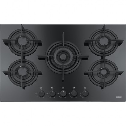 FRANKE plaque de cuisson gaz FHCR 755 4G TC HE BK C verre noir