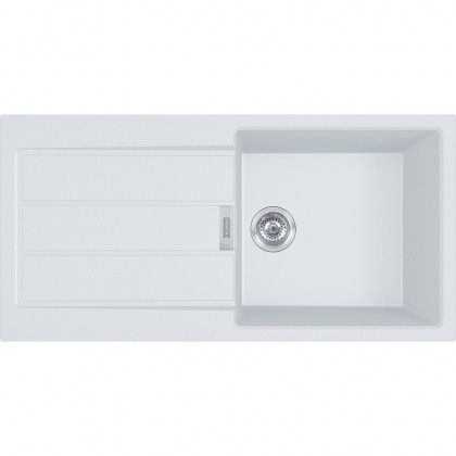 FRANKE Évier S2D 611-100 1000x500mm blanc