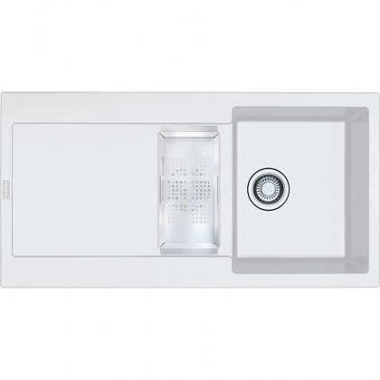 FRANKE évier MRG 651 970x500mm blanc led