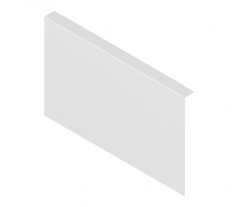 BLUM ZC7A0U0C Ambia-line adaptateur pour dos bois LBX/MVX C blanc SW-M