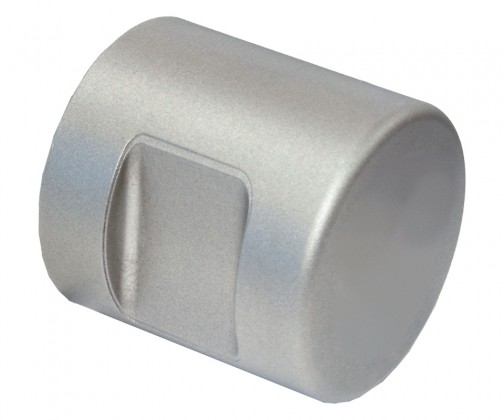 LEHMANN Imitation bouton verrou P2/P4 424 nickel mat